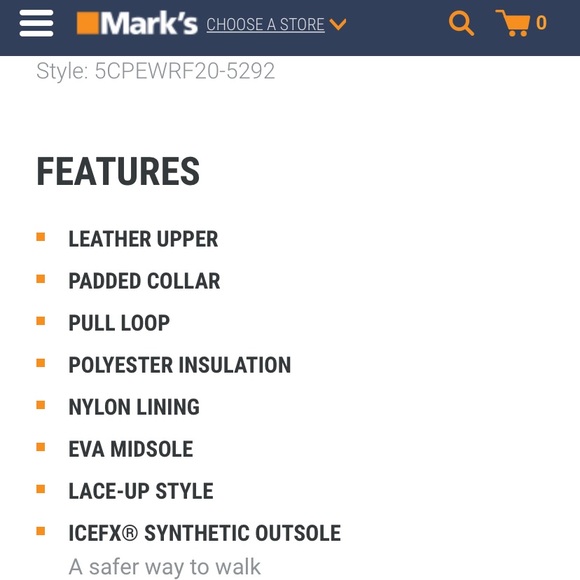 Wind River Men’s Size 9 winter boots - Picture 4 of 8